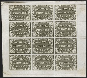 Sale 1244, Lot 12, Postmasters' Provisionals