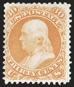 Sale 1244, Lot 120, 1861-66 Issue (Scott 63-78)