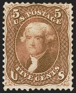 Sale 1244, Lot 127, 1861-66 Issue (Scott 63-78)