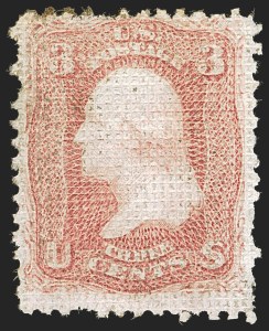 Sale 1244, Lot 132, 1867-68 Grilled Issue (Scott 79-101)
