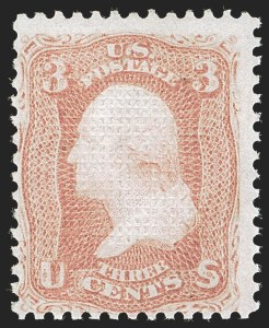 Sale 1244, Lot 134, 1867-68 Grilled Issue (Scott 79-101)