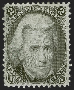 Sale 1244, Lot 153, 1867-68 Grilled Issue (Scott 79-101)