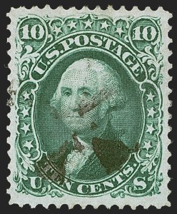 Sale 1244, Lot 160, 1867-68 Grilled Issue (Scott 79-101)