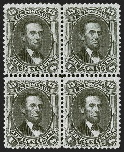 Sale 1244, Lot 164, 1867-68 Grilled Issue (Scott 79-101)