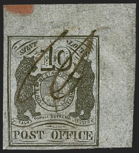 Sale 1244, Lot 20, Postmasters' Provisionals