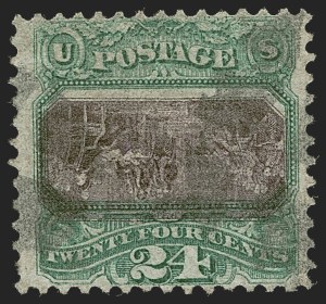 Sale 1244, Lot 206, 1869 Pictorial Issue Inverts (Scott 119b-121b)
