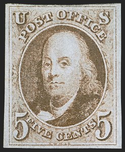 Sale 1244, Lot 21, 1847 Issue (Scott 1-2)