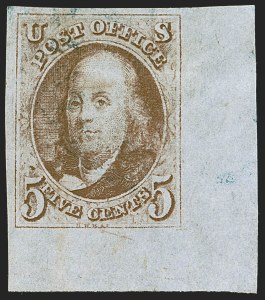Sale 1244, Lot 22, 1847 Issue (Scott 1-2)