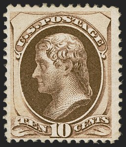 Sale 1244, Lot 241, 1870-71 National Bank Note Co. Issues (Scott 134-155)
