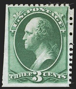 Sale 1244, Lot 259, 1875 Continental Bank Note Co. Hard Paper Special Printing (Scott 167-177, 180)