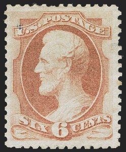 Sale 1244, Lot 260, 1875 Continental Bank Note Co. Hard Paper Special Printing (Scott 167-177, 180)