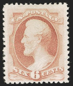 Sale 1244, Lot 282, 1880-83 American Bank Note Co. Soft Paper Special Printing (Scott 192-205C, 211D)