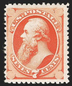 Sale 1244, Lot 283, 1880-83 American Bank Note Co. Soft Paper Special Printing (Scott 192-205C, 211D)