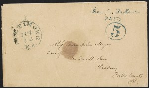 Sale 1244, Lot 3, Postmasters' Provisionals