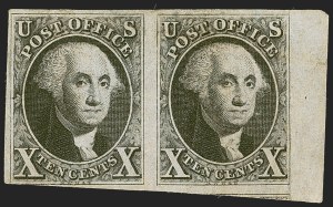 Sale 1244, Lot 31, 1847 Issue (Scott 1-2)