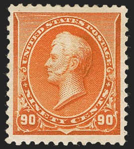 Sale Number 1244, Lot Number 319, 1890-93 Issue (Scott 219-229)