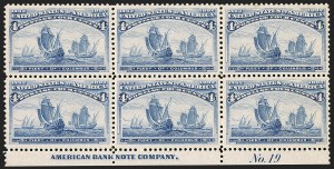 Sale 1244, Lot 322, 1893 Columbian Issue (Scott 230-245)