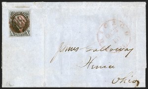 Sale 1244, Lot 33, 1847 Issue (Scott 1-2)