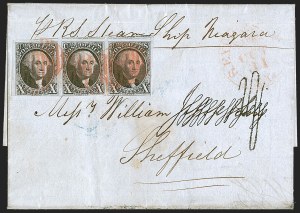 Sale 1244, Lot 34, 1847 Issue (Scott 1-2)