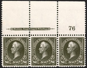 Sale 1244, Lot 371, 1894-95 Bureau Issues (Scott 246-278)