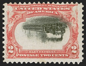 Sale 1244, Lot 381, 1901 Pan-American Issue and Inverts (Scott 294-299)