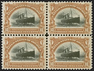 Sale 1244, Lot 384, 1901 Pan-American Issue and Inverts (Scott 294-299)