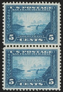 Sale 1244, Lot 423, 1913-15 Panama-Pacific Issue (Scott 397-404)