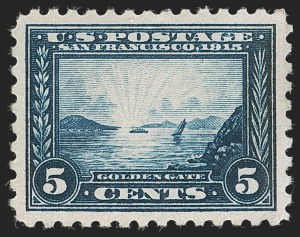 Sale Number 1244, Lot Number 425, 1913-15 Panama-Pacific Issue (Scott 397-404)