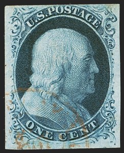 Sale 1244, Lot 43, 1851-56 Issue (Scott 5-17)