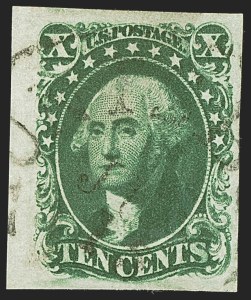 Sale 1244, Lot 55, 1851-56 Issue (Scott 5-17)