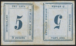 Sale 1244, Lot 589, Hawaii, including Missionary Stamps