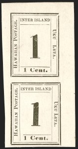 Sale 1244, Lot 591, Hawaii, including Missionary Stamps