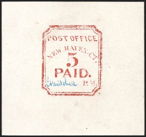 Sale 1244, Lot 7, Postmasters' Provisionals