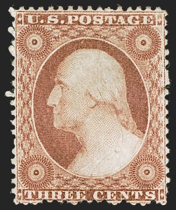 Sale 1244, Lot 71, 1857-60 Issue (Scott 18-39)