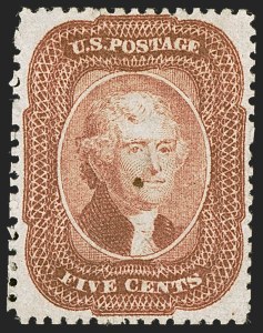 Sale 1244, Lot 73, 1857-60 Issue (Scott 18-39)