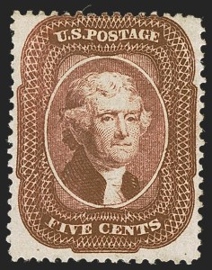 Sale 1244, Lot 74, 1857-60 Issue (Scott 18-39)