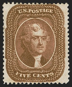 Sale 1244, Lot 78, 1857-60 Issue (Scott 18-39)