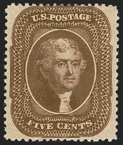 Sale 1244, Lot 80, 1857-60 Issue (Scott 18-39)