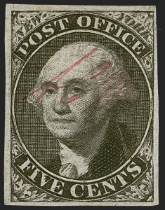 Sale 1245, Lot 1001, Postmasters' Provisionals