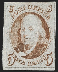 Sale 1245, Lot 1004, 1847 Issue (Scott 1-2)