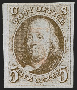 Sale 1245, Lot 1013, 1847 Issue (Scott 1-2)