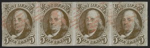 Sale 1245, Lot 1019, 1847 Issue (Scott 1-2)