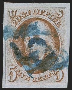 Sale 1245, Lot 1026, 1847 Issue (Scott 1-2)