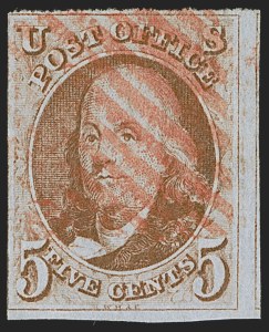 Sale 1245, Lot 1031, 1847 Issue (Scott 1-2)