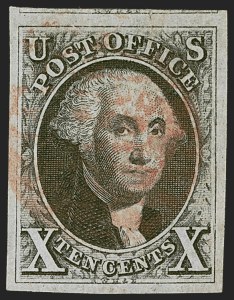 Sale Number 1245, Lot Number 1032, 1847 Issue (Scott 1-2)