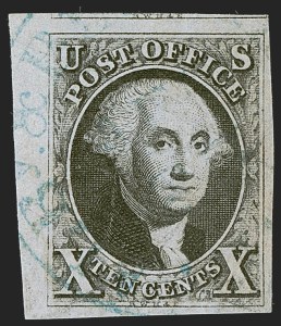 Sale 1245, Lot 1033, 1847 Issue (Scott 1-2)