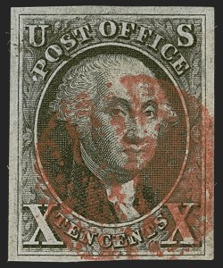 Sale 1245, Lot 1035, 1847 Issue (Scott 1-2)