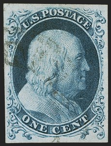 Sale Number 1245, Lot Number 1048, 1851-56 Issue (Scott 5-17)