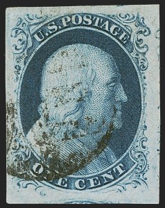 Sale Number 1245, Lot Number 1053, 1851-56 Issue (Scott 5-17)