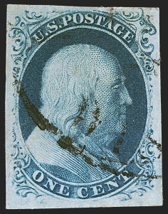 Sale Number 1245, Lot Number 1054, 1851-56 Issue (Scott 5-17) Sale Number 1245, Lot Number 1054, 1851-56 Issue (Scott 5-17)
